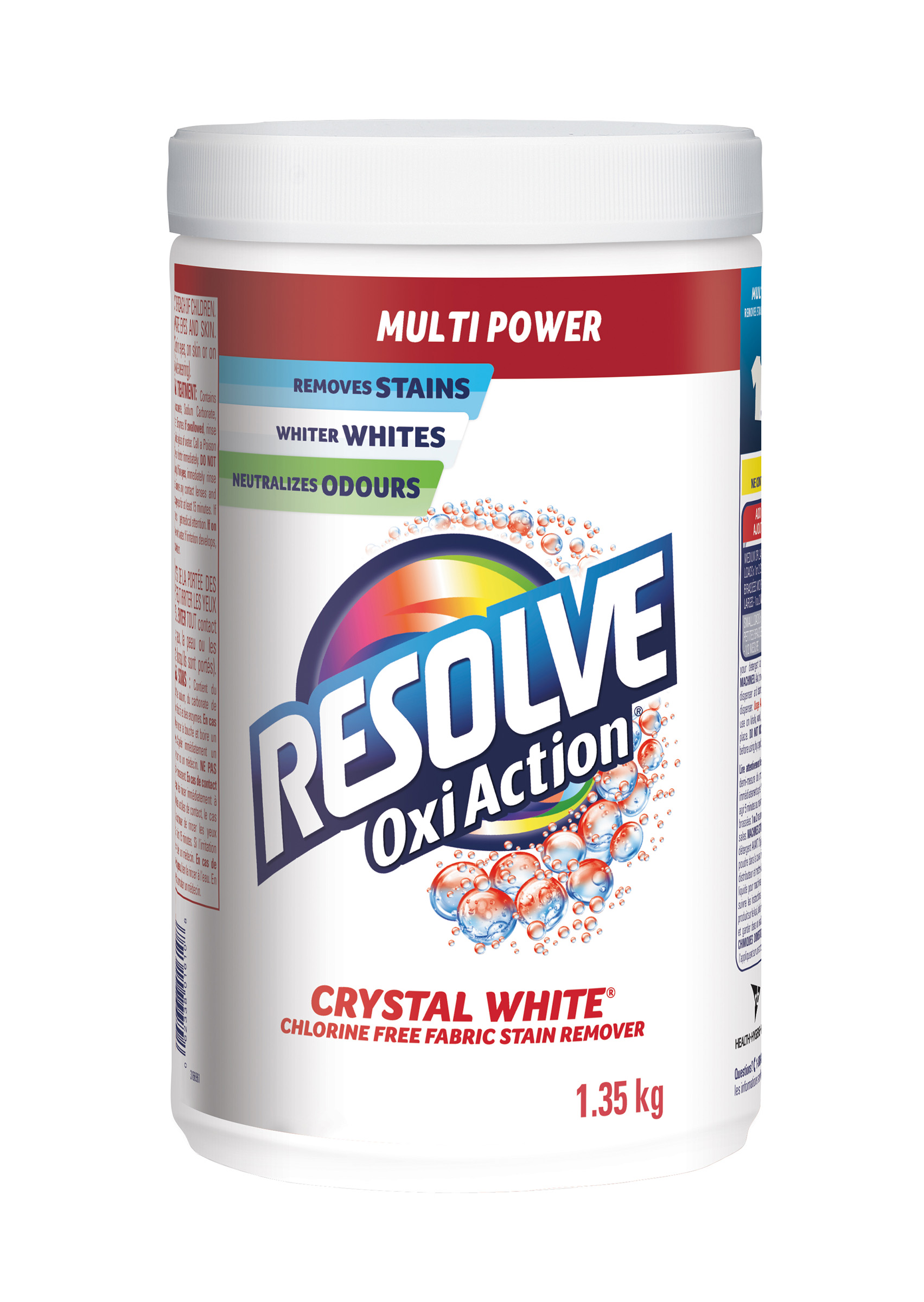 RESOLVE® Laundry Powder - Oxi-Action Crystal White® (Canada)